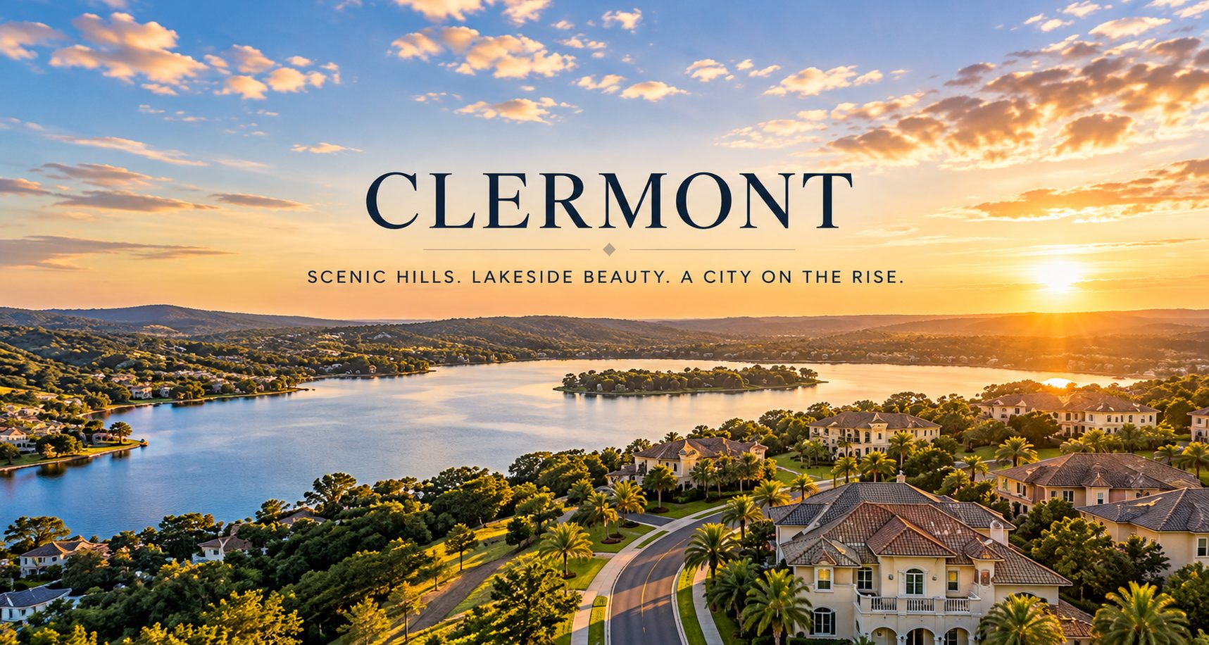 Homes and residential neighborhoods in Clermont Florida near Orlando